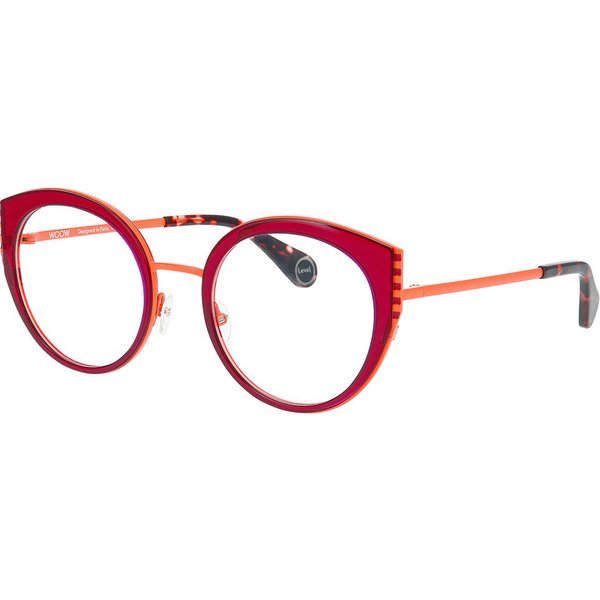 WOOW NEXT LEVEL 2 2218 Women’s Eyeglasses Red Size 52 - Blue Light Block Available