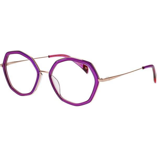 William Morris FLEUR 3022 Women’s Eyeglasses Purple Size 53 - Blue Light Block Available