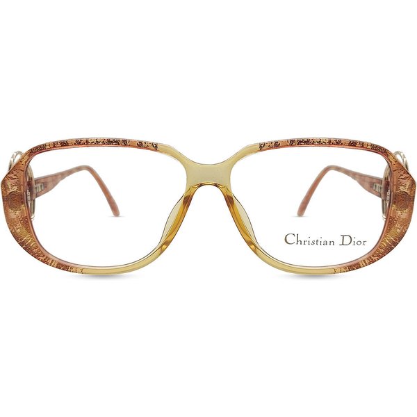 Dior Vintage Dior 2572 030 Women’s Eyeglasses Yellow Size 56 - Blue Light Block Available