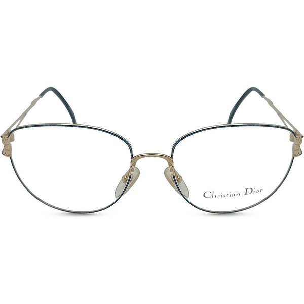 Dior Vintage Dior 2880 046 Women’s Eyeglasses Blue Size 55 - Blue Light Block Available