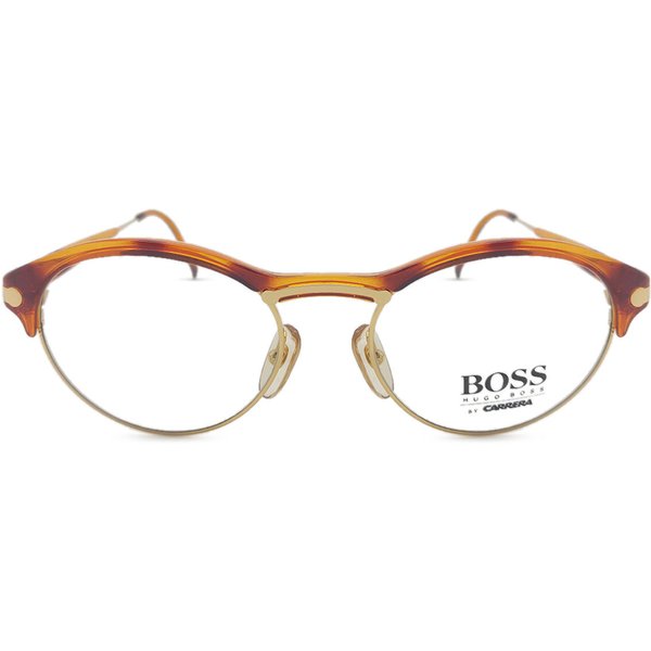 Hugo Boss Vintage 5122 041 Men's Eyeglasses Gold Size 49 - Blue Light Block Available