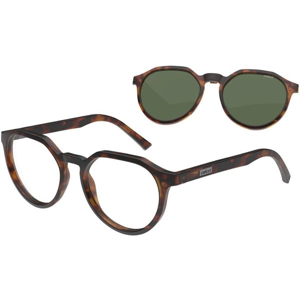 Colcci Bandy 6 with Clip-on C6215F3953 サングラス - 男性用 - べっ甲shell