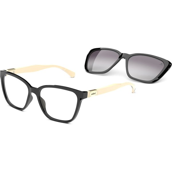 Colcci Bandy 3 with Clip-on C6149AGX57 サングラス - 女性用 - 黒