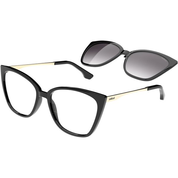 Colcci Bandy 4 with Clip-on C6188A0257 サングラス - 女性用 - 黒