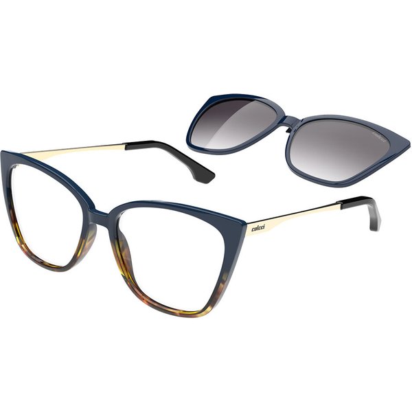 Colcci Bandy 4 with Clip-on C6188KD557 サングラス - 女性用 - 青