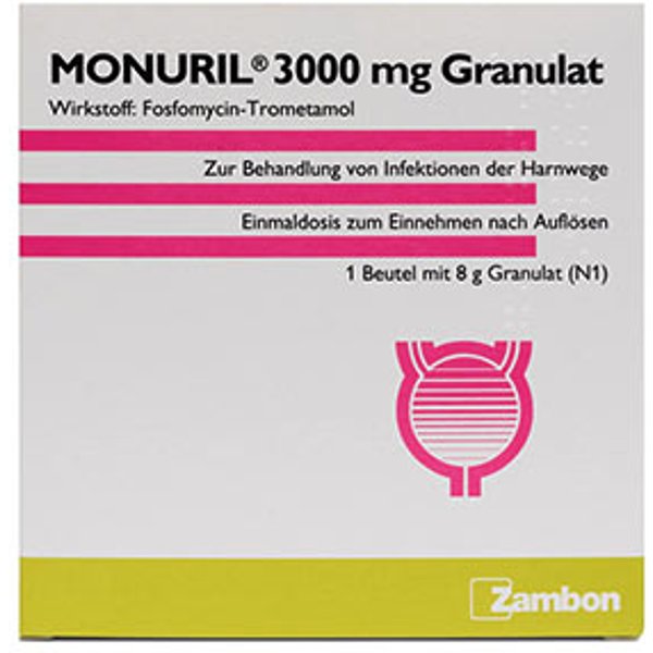 Monuril 3000mg Granulat 8g 1 Packung