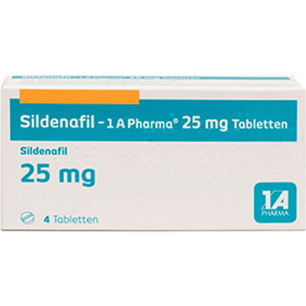 Sildenafil 1 A Pharma 25mg 36 St.