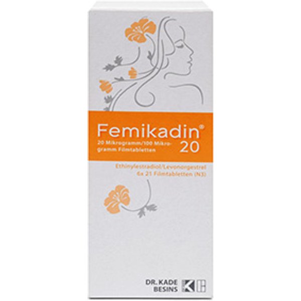 Femikadin 20 Filmtabletten 252 St. (12X21 St.)