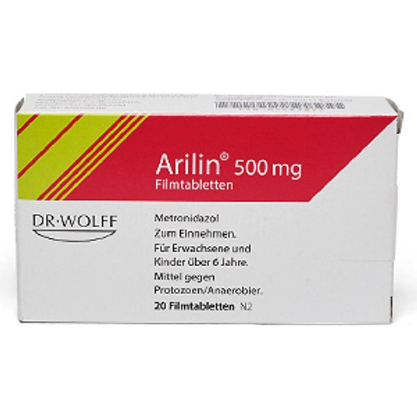 Arilin 500 mg 10 St.