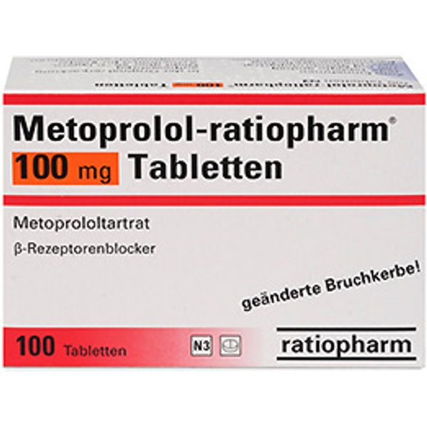 Metoprolol 200 mg Retardtabletten 100 St.