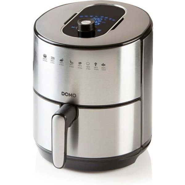 DOMO Deli-fryer DO530FR - Friteuse avec peu d'huile - 4 litres - acier inoxydable