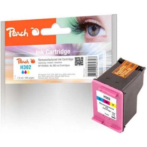 Peach 319604 cartouche d'encre Compatible Cyan, Magenta, Jaune