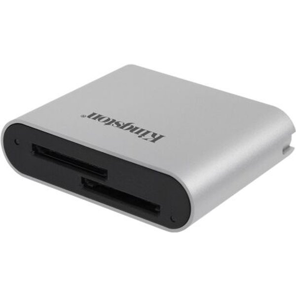 Kingston Workflow - Lecteur de carte (SDHC UHS-I, SDHC UHS-II, SDXC UHS-I, SDXC UHS-II) - USB-C 3.2 Gen 1