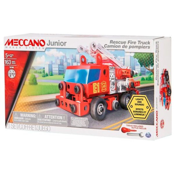 MECCANO CAMION DE POMPIER DELUXE Meccano Junior