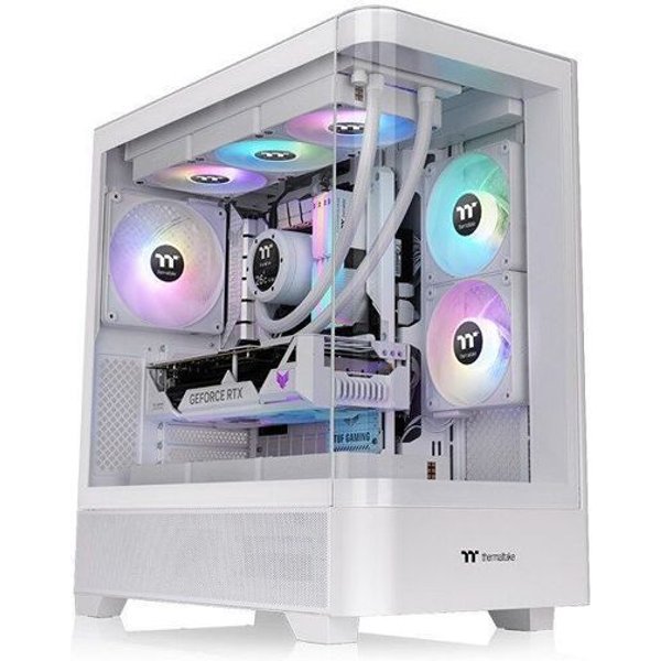Thermaltake View 290 TG ARGB Case PC Midi Tower Bianco Vetro Temperato ATX/mATX/ITX