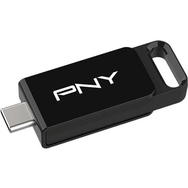 PNY Elite lecteur USB flash 256 Go USB Type-C 3.2 Gen 1 (3.1 Gen 1) Noir
