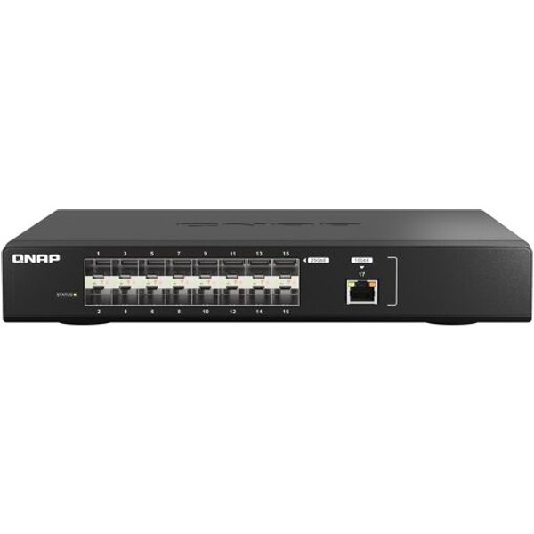 QNAP QSW-M5216-1T commutateur réseau Géré L2 Noir