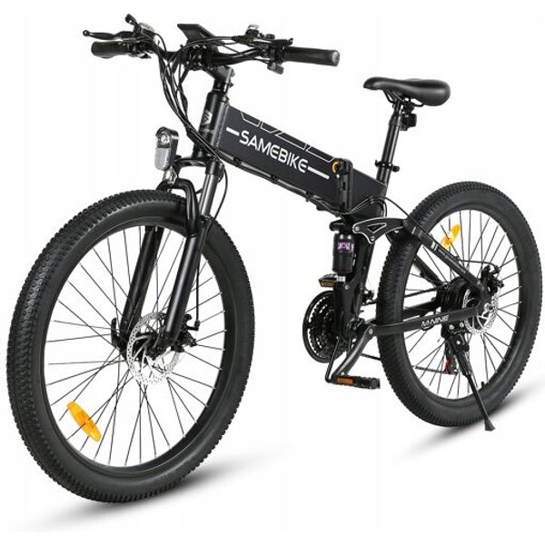 Vélo électrique pliant Samebike Lo26-II 900 W 48 V 21 vitesses 26 pouces noir