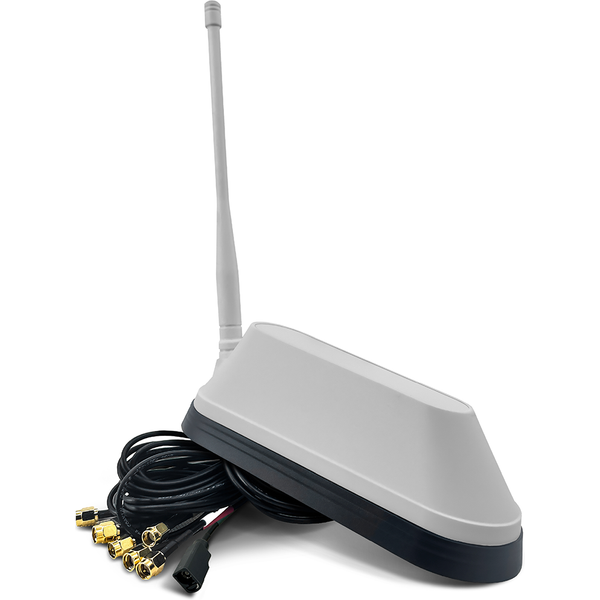 Shark Dachantenne Weiß (5G / 4G / Wlan / Gps, Dab+, 1 M Kabel)-image