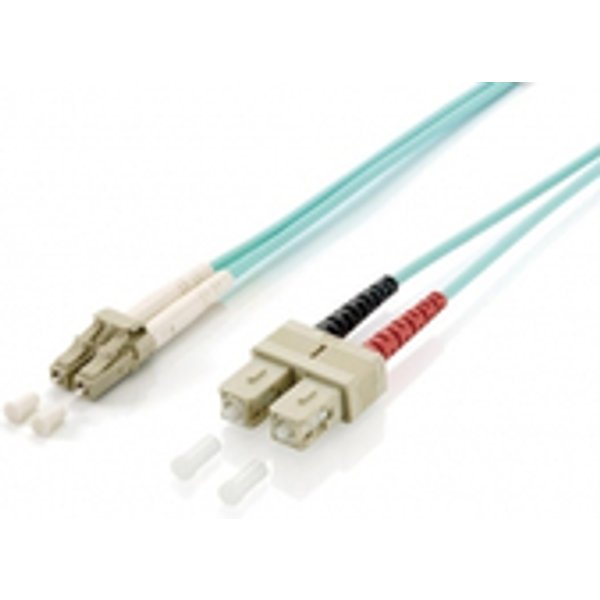 Equip 255318 InfiniBand/Glasfaserkabel 20 m LC SC Türkis