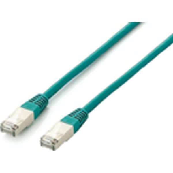 Equip Cat.6A PlatinumS/FTP Patchkabel, 1.0m, Green