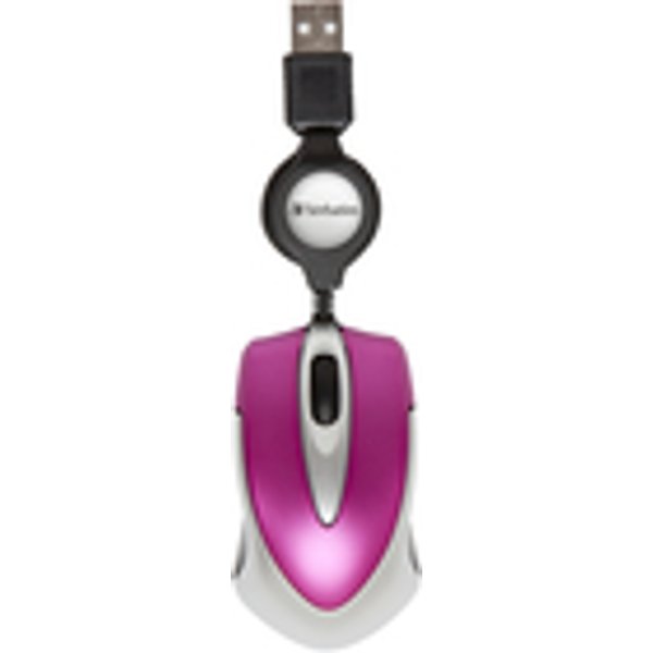 Verbatim Go Mini Maus Büro USB Typ-A Optisch 1000 DPI