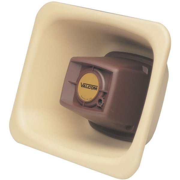 VALCOM 3 Watt 1-Way FlexHorn Paging Speaker - Beige