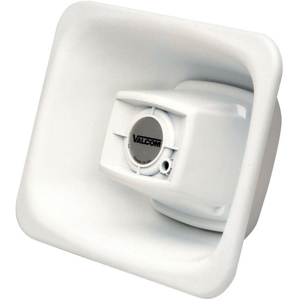 VALCOM 3 Watt 1-Way FlexHorn Paging Speaker - White