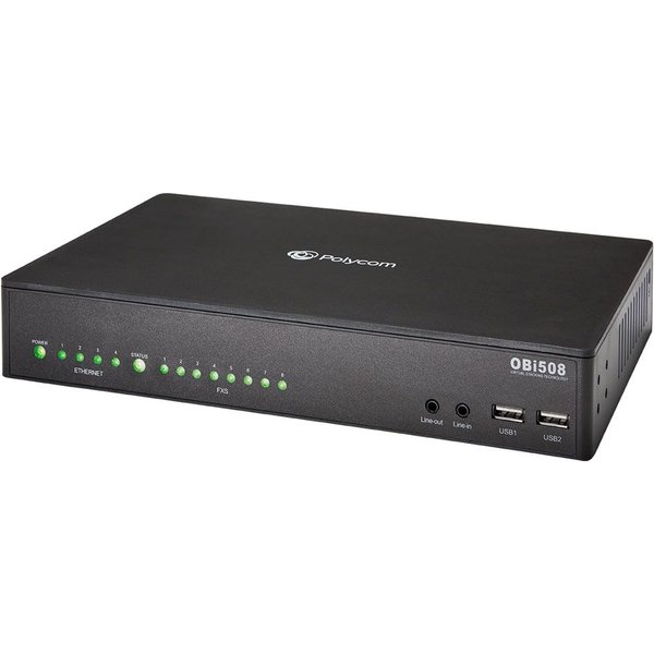 Polycom OBi508 8-Port ATA Voice Adapter 8 FXS