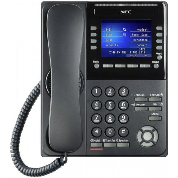 NEC ITK-8LCX-1 DT920 Color Self-Labeling IP Phone