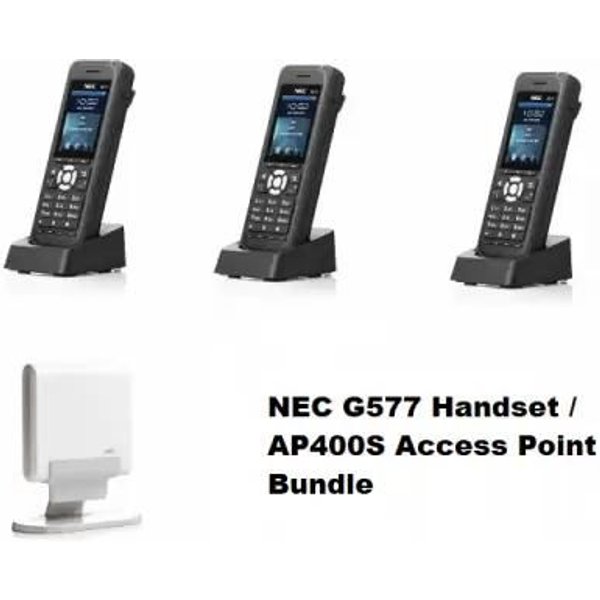 NEC SL2100 G577 Handset & AP400S Access Point Bundle - New