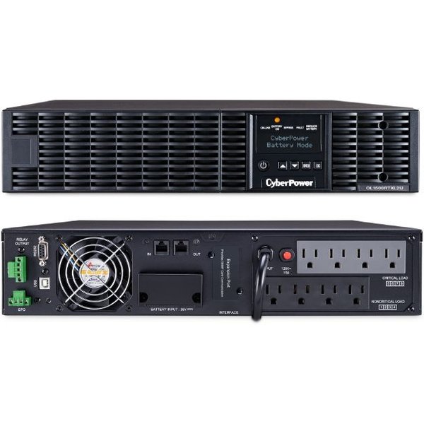 Cyberpower Smart App 8 Outlet 1500VA 1350W Online UPS System