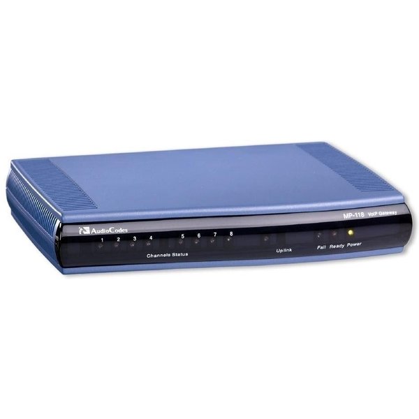 Audiocodes MP118 4FXS MediaPack Analog VoIP Gateway (4FXS 4FXO SIP Package)