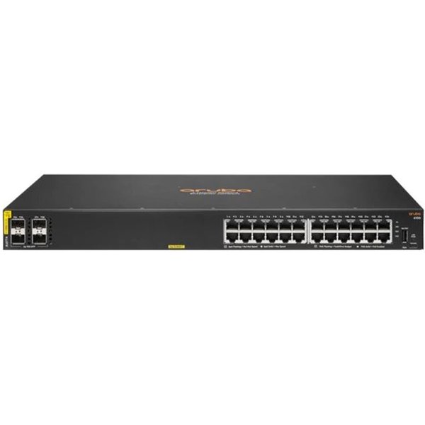 Aruba 6100 24G Class4 PoE 4SFP+ 370W Switch
