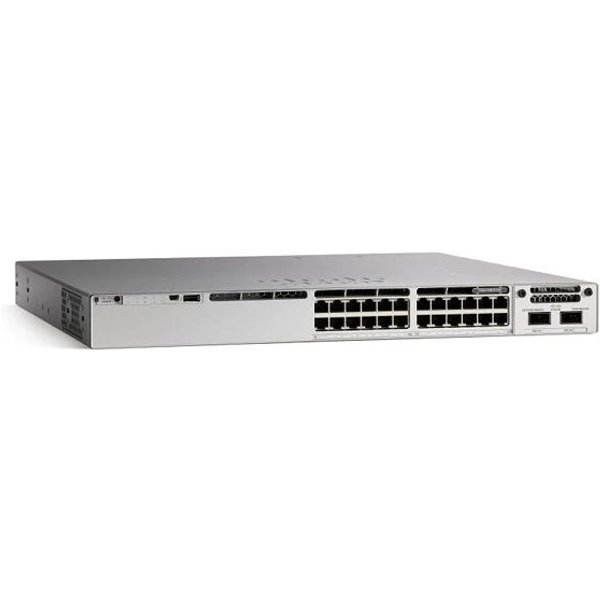 Cisco Catalyst 9200L 24-Port 10/100/1000 Stackable Switch (C9200L-24T-4X-E)