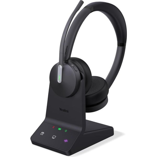 Yealink WH64 Dual-Ear DECT & BT Wireless Headset - UC