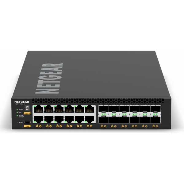 Netgear XSM4324 24-Port 10G Managed Switch (12x 10GBASE-T / 12x SFP+)