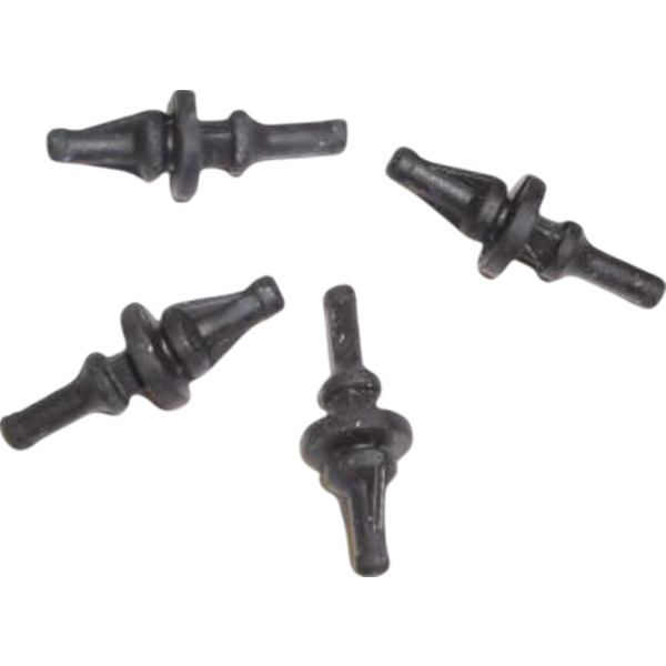 Dell Black Rubber Case CPU Fan Screw Set