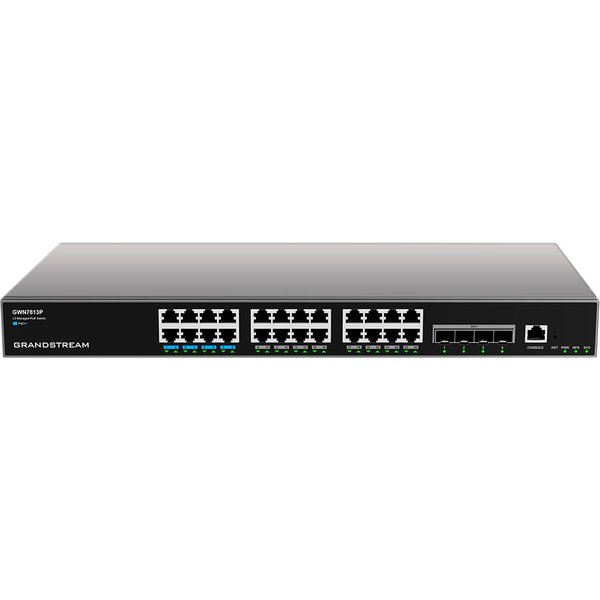 Grandstream GWN7813P 24-Port Managed PoE++ Switch