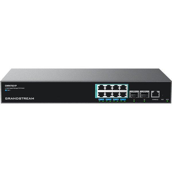 Grandstream GWN7821P 8-Port Managed PoE++ Switch
