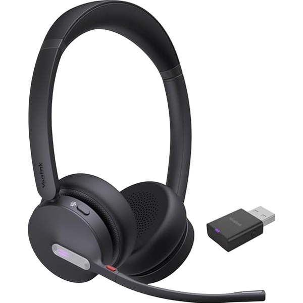 Yealink WH64 Hybrid Dual Teams DECT Headset with Charging Stand