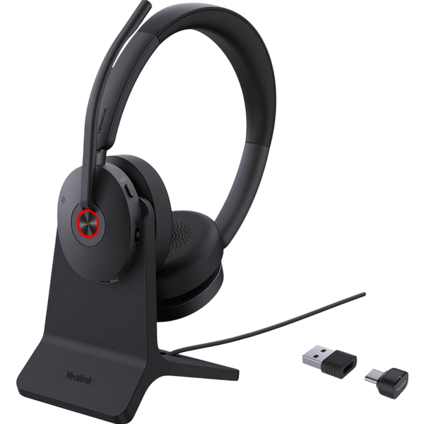 Yealink BH74 UC with Charging Stand Bluetooth Wireless Headset - USB C/A