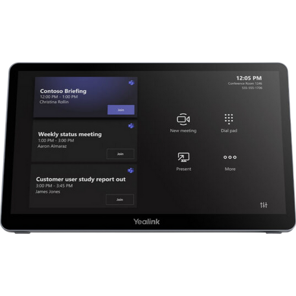 Yealink Mtouch Plus for Video Conference Room System White
