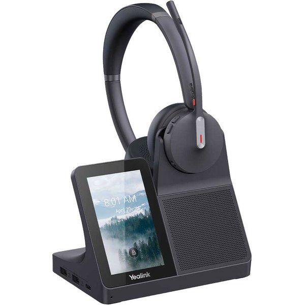 Yealink WH64 Workstation Dual-Ear DECT & Bluetooth Headset