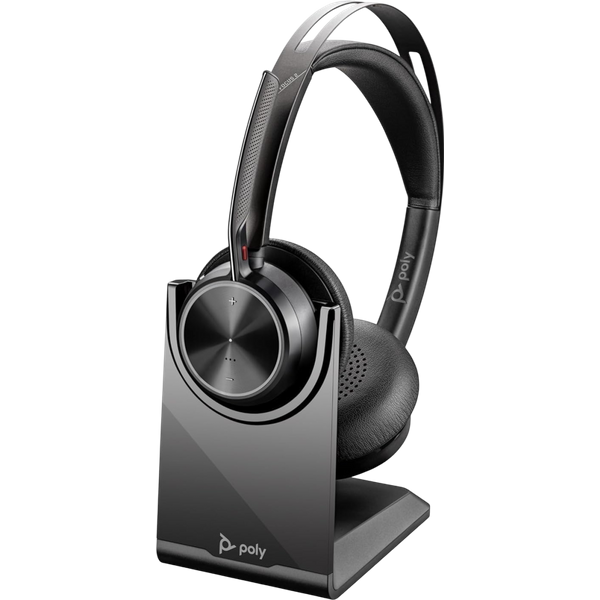Poly Voyager Focus 2-M USB-C-C BT ANC Headset USB-C/A w/ Stand