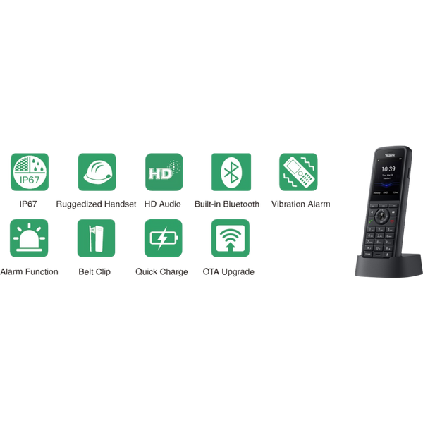 Yealink W59R Pro Ruggedized DECT Handset