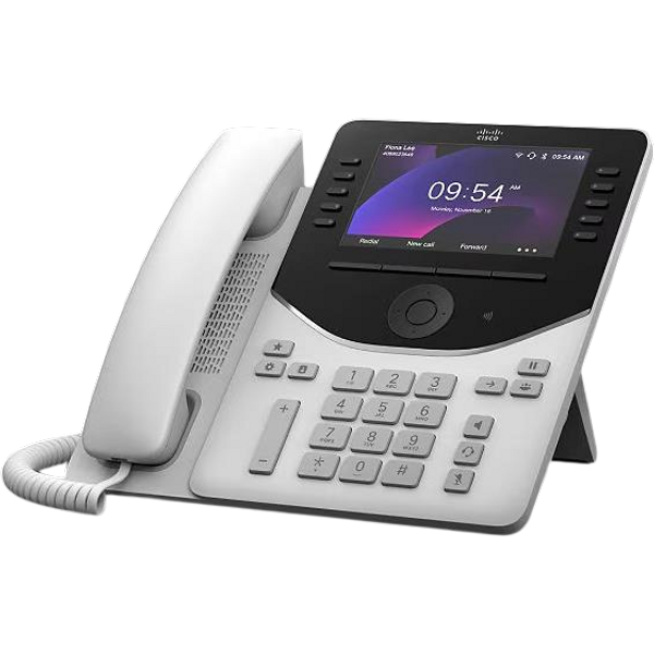 Cisco Desk Phone 9861 IP Display Phone - First Light - White