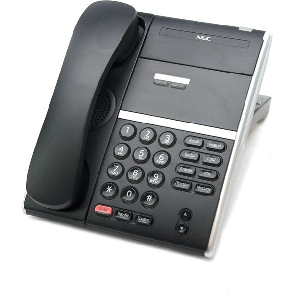 NEC DT410 DTZ-2E-3 2-Button Black Digital Non-Display Phone