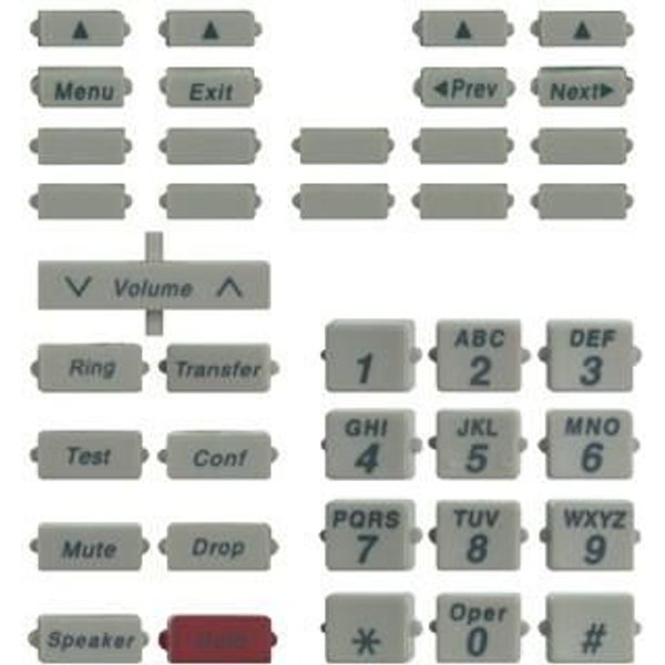 Avaya 8410 Button Set - Old Style