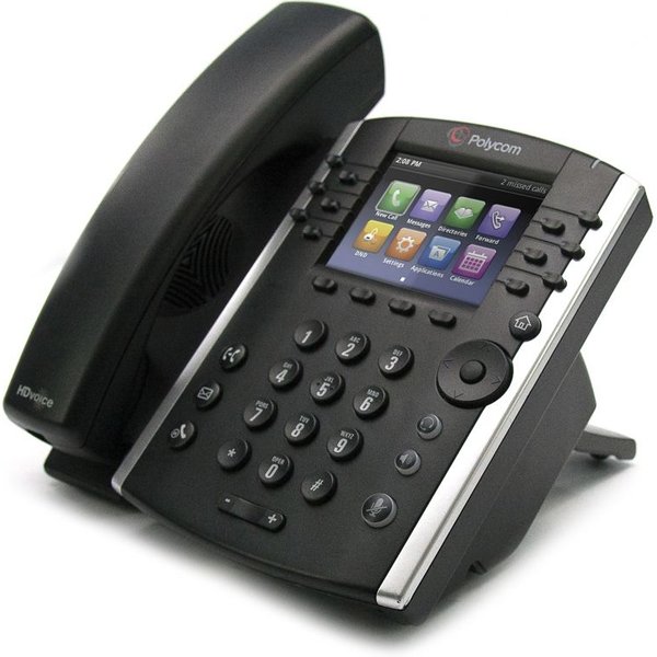 Polycom VVX 411 12-Line IP Phone (2200-48450-025)